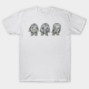 3 little elephant T-Shirt